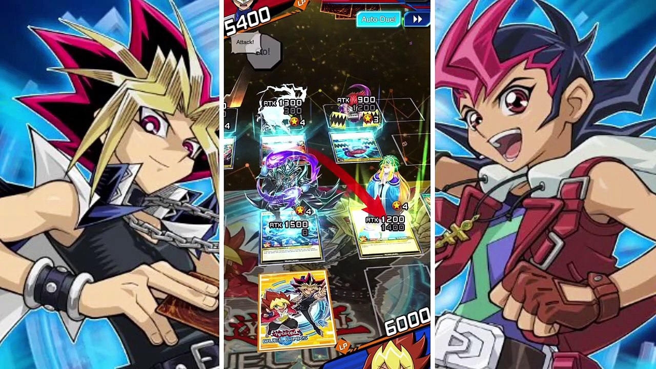 Yu-Gi-Oh! Duel Links - SEVENS World Release Celebration Card Sleeves & Game Mat Gameplay