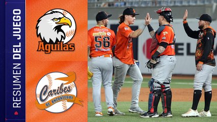 Águilas del Zulia vs Caribes de Anzoátegui | 8 de noviembre