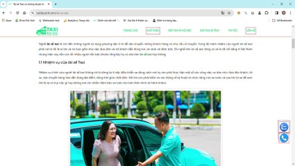 Cuộc Sống của Tài Xế Taxi: Ưu Điểm và Nhược Điểm