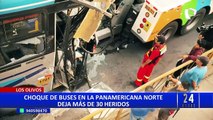 Los Olivos: bus involucrado en accidente que dejó más de 30 heridos tiene multas por más de S/15 mil