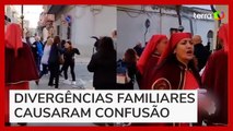 Familiares se agridem em briga generalizada durante funeral na Itália