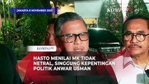 Sekjen PDIP Hasto Menilai MK Tidak Netral, Singgung Kepentingan Politik Anwar Usman