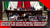 ¡VEAN! ¡’dipupack’ de Alito es hecha añicos por Amílcar por sacar raja con la desgracia del huracán!