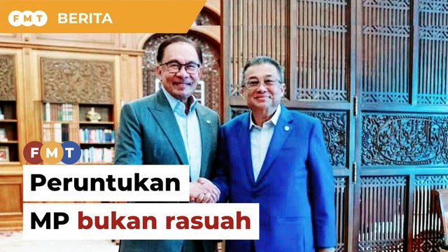 Peruntukan bukan rasuah, sokong kerajaan dapatlah, kata Suhaili