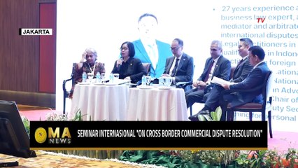 Seminar Internasional MA Bahas Penyelesaian Sengketa Komersial Lintas Batas - MA NEWS