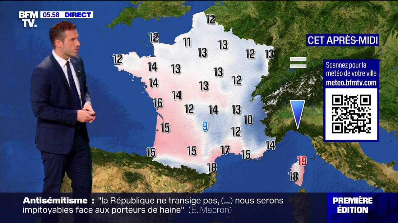Des averses orageuses sur tout le territoire, e...
