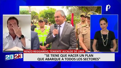 Renzo Reggiardo: "Invoco a la presidenta Boluarte a crear una Secretaría Nacional de Seguridad Ciudadana"
