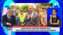 Víctor Flores: “Se viene una censura al ministro del Interior”
