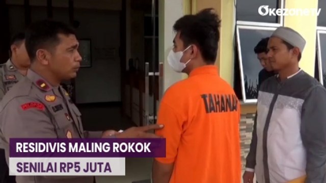 Residivis di Muaro Jambi Kembali Diringkus, Maling Rokok Senilai Rp5 Juta