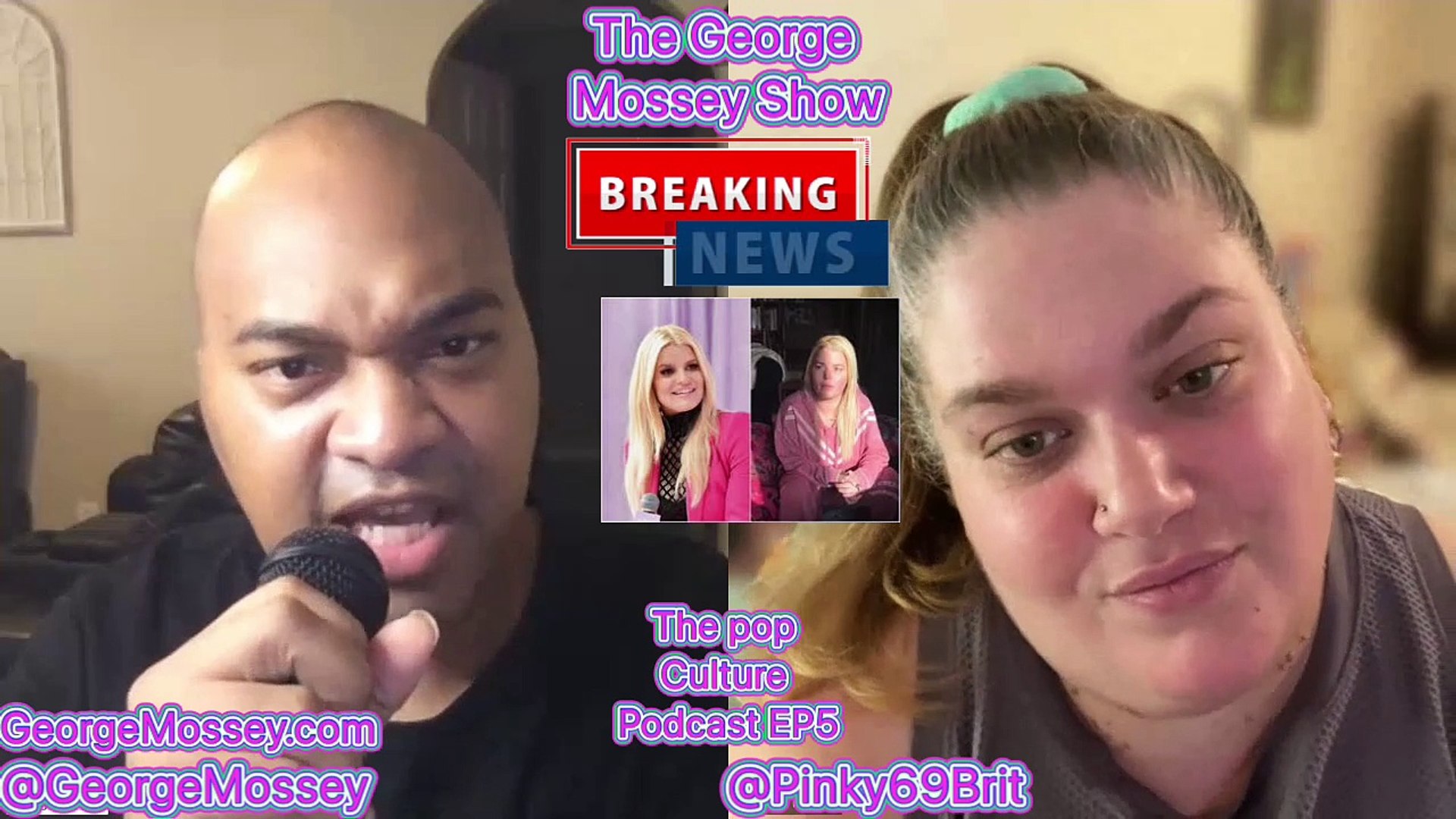 ⁣The George Mossey Show: The Pop Culture Podcast EP4 Cohost Heather C