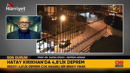 Deprem uzmanı Prof. Dr. Şükrü Ersoy Hatay'daki depremi değerlendirdi