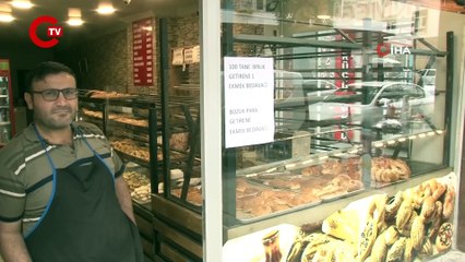 Bozuk para sıkıntısı yaşayan esnaftan ilginç çözüm