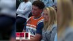 Mahomes and wife Brittany attend Mavs game vs Raptors
