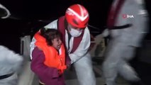 Yunanistan Unsurları Tarafından Yakalanan Göçmenler Türk Sahil Güvenliği Tarafından Kurtarıldı