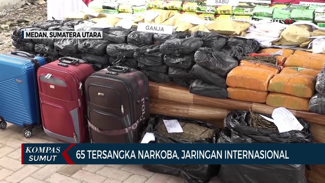 Polda Sumatera Utara Musnahkan 226 Kg Narkoba yang Dipasok dari Malaysia