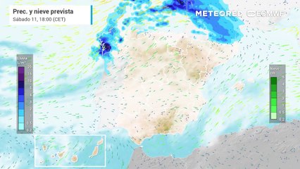 Los efectos de la borrasca Elisa en España serán casi inapreciables