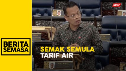 Tarif air rendah, penetapan tarif baharu menjelang 2024