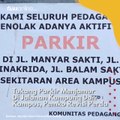 Tukang Parkir Menjamur Di Jalanan Kampung Dan Kampus, Pemko Revisi Perda