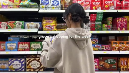 WHAT I EAT IN A WEEK  (korean food + realistic)