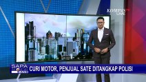 Detik-Detik Penangkapan 2 Pelaku Pencurian Motor di Cianjur! Ditangkap saat Berjualan Sate