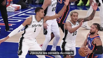 Spurs - Wembanyama : "Des défaites, il y en aura d’autres..."