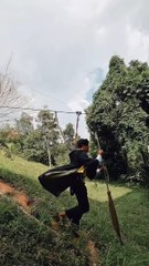 哈利波特迷必看！全副武装体验飞狐滑索的刺激快感🧙‍♂️