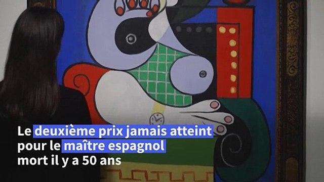 La Femme à la montre de Picasso vendu aux enchères 139,3 millions de dollars (Sotheby's)