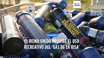 Penas de cárcel en el Reino Unido por utilizar el 'gas de la risa' con fines recreativos