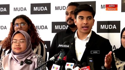 Syed Saddiq letak jawatan Presiden Parti Muda