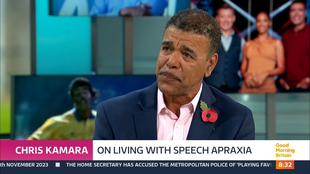 Chris Kamara breaks down in tears over his apraxia on GMB