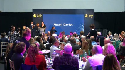 Mason Davies named Inspirational Young Person of the Year at the Guide Dogs People Awards