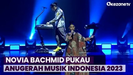 Novia Bachmid Buka Malam Anugerah Musik Indonesia 2023 dengan Wonderland Indonesia