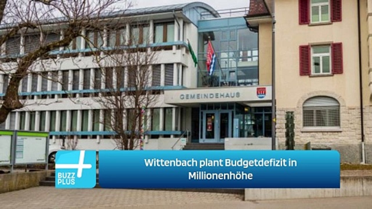 Wittenbach plant Budgetdefizit in Millionenhöhe
