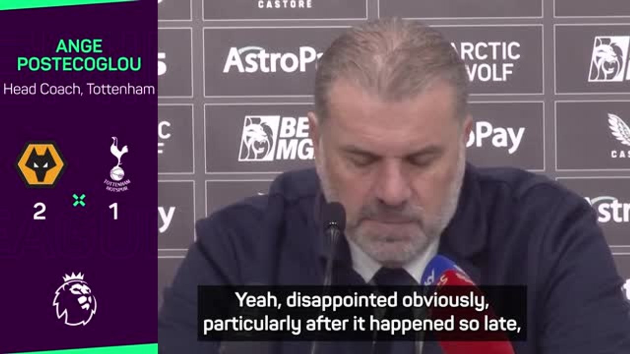 Postecoglou rues 'the pain of football' after shock defeat