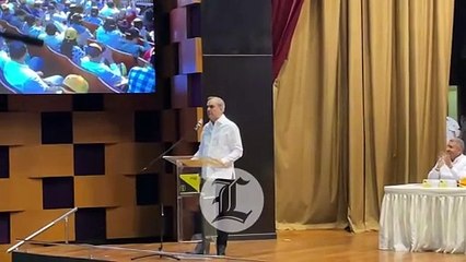 Abinader explica para qué quiere 4 años más, al ser proclamado candidato por el PHD