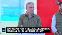 Bendodo: “El PSOE tiene ahora una fecha de defunción, el 9 de noviembre de 2023”