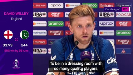 'Immensely proud' Willey bids England farewell