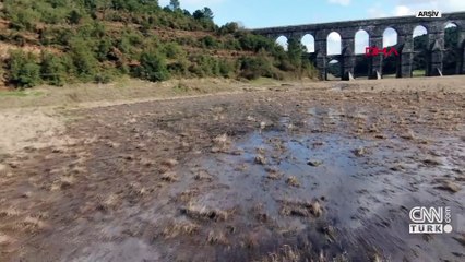 Su çekildi, toprak görüldü! İstanbul susuzlukla karşı karşıya
