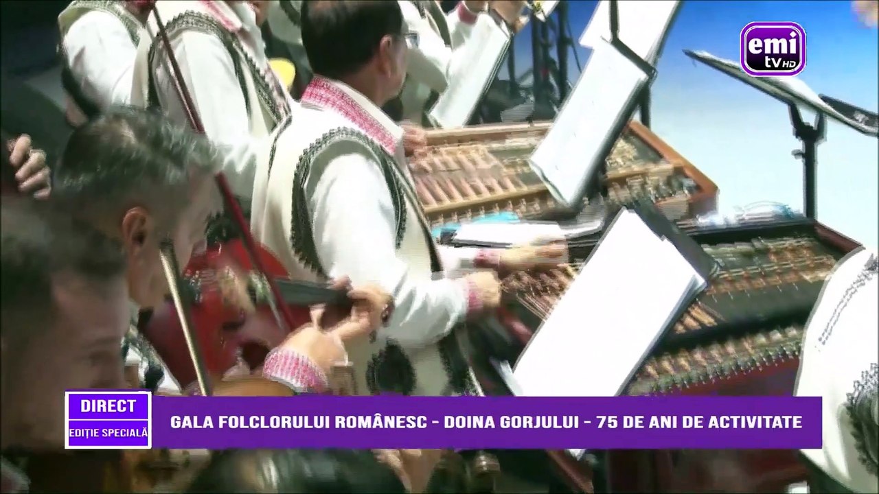 Gelu Voicu - Spectacol aniversar Ansamblul artistic profesionist Doina Gorjului - 75 de ani de activitate (Sala Palatului - 08.11.2023)