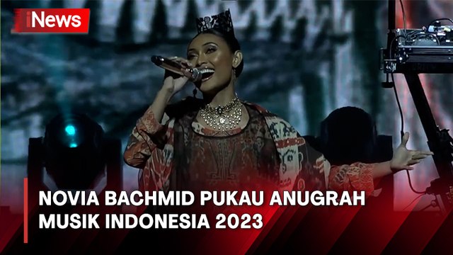 Novia Bachmid Gemparkan Pentas Anugrah Musik Indonesia 2023 dengan Wonderland Indonesia