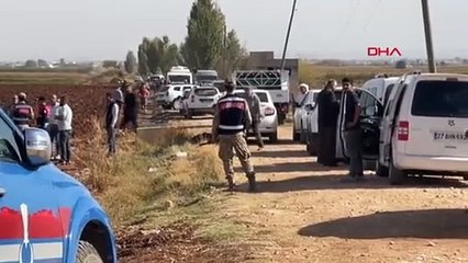 Şanlıurfa'da tarım arazisinde yapı gerginliği