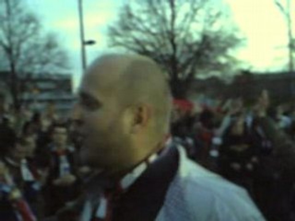 Arriver lutece falcosvssupras stade de france lens vs psG