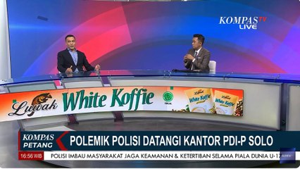 Kantor DPC PDIP Solo Didatangi Polisi, Bentuk Intervensi? Ini Tanggapan Pengamat