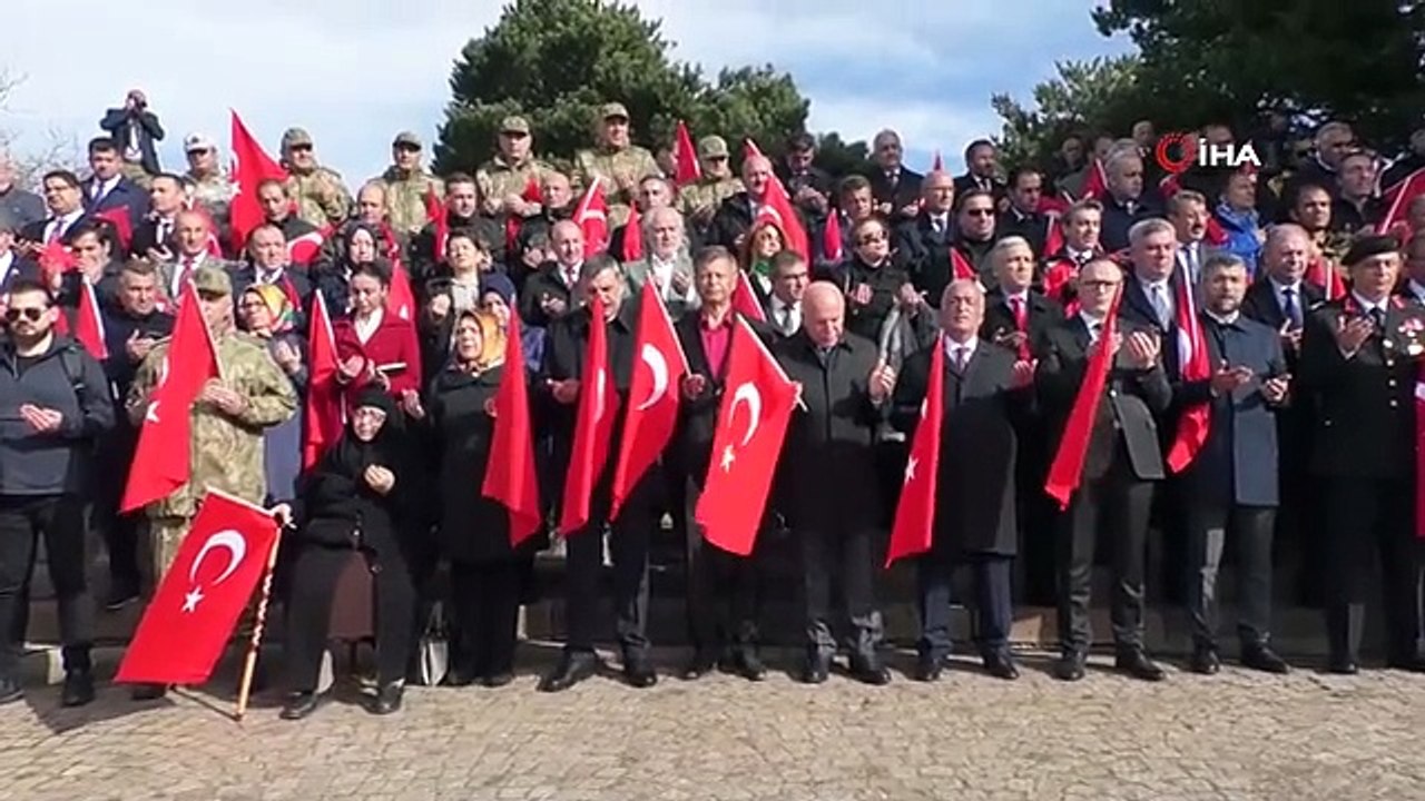 Osmanlı-Rus Savaşı'nın şehitleri Aziziye Destanı ile anıldı