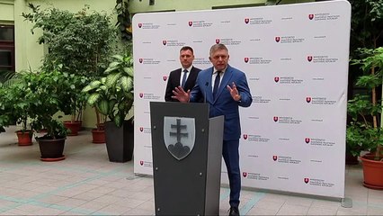 Vyhlásenie premiéra a ministra životného prostredia SR.