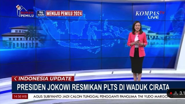 Terbesar di Asia Tenggara, Presiden Jokowi Resmikan PLTS Terapung di Waduk Cirata!