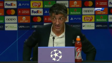 Imanol: “¡No english! Te puedes imaginar, no me he enterado de nada”