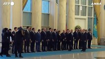 Kazakistan, Putin accolto dal presidente Tokayev