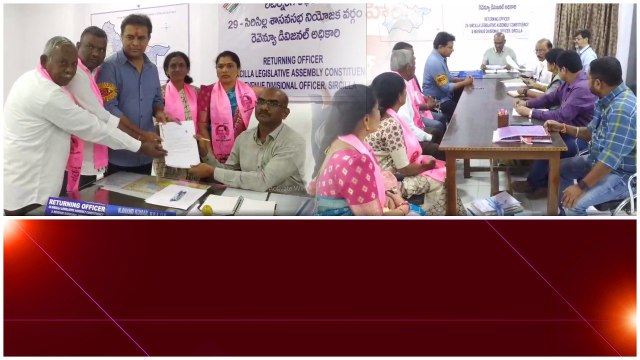 KTR Nomination: సిరిసిల్లలో నామినేషన్ వేసిన కేటీఆర్ | Telangana Elections | Telugu OneIndia