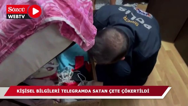 Kişisel bilgileri telegramda satan çete, sanal devriye çalışmasıyla çökertildi